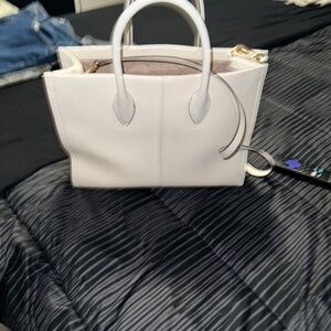White MK purse